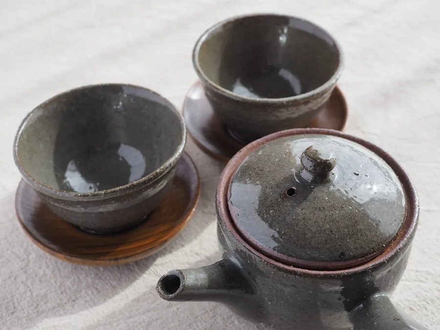 急須と湯呑